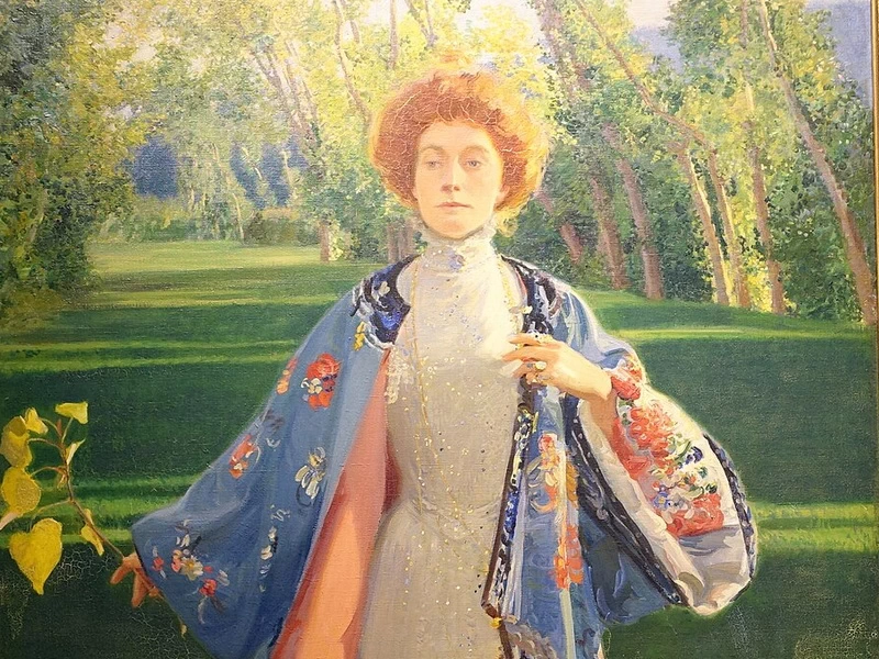 1863-Frederick William MacMonnies - Ritratto di May Palmer - Museo Bennington - Bennington